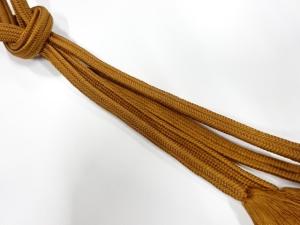 正絹　無形文化財　道明製　手組帯締め